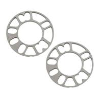 Distanziale Cerchi Universale 1/2/4PCS Piastra Distanziale Per Ruota Auto Guarnizione Adattatore Automatico 3/5/8/10 Mm Per 4x100 4x108 4x114,3 5x100 5x108 5x114,3 5x120 Distanziali Ruota(3mm,2pcs)