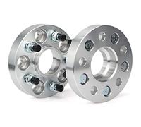 Distanziale in Alluminio Mozzo 2 Pezzi Pcd 5x108 Cb 63.4mm Per Ford Universal Series Alluminio Distanziatore Adattatore 5 Lug Adatto(2PCS 20mm silver)