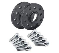Distanziale in Alluminio Mozzo 2 Pz Per Distanziale Ruota Auto 5 * 112/5 * 100 Spessori Alluminio Forgiato Distanziatori centro Pneumatico Prigioniero + M14 * 1.5 Dado A Capocorda(Nero,Cone bolt)