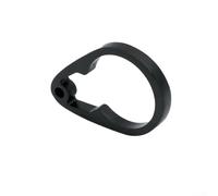 Distanziale in fibra di carbonio da 5 mm con rondelle in lega per kit di montaggio cuscinetti per cuffie F10 F12 per mantenere l'allineamento dei cuscinetti (nero)