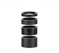 Distanziale in fibra di carbonio per forcella da 28,6 mm | Regola l'altezza del manubrio senza sforzo con questi distanziali leggeri e in fibra di carbonio per una guida confortevole.