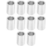 Distanziale in lega di alluminio, guarnizione rotonda, diametro 8 mm, distanziatore per albero per installazione (12 mm di lunghezza)