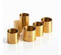 Distanziale manicotto in OTTONE, varie misure (Φ25 mm x SP 1.5 mm x L 30 mm)