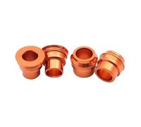 Distanziale Mozzo Ruota Anteriore Posteriore CNC For Moto Compatibile Con EXC EXCF EXCW XCW XCFW 125 150 200 250 300 350 400 450 500 530 2008-2023(Orange set)