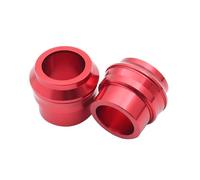Distanziale Mozzo Ruota Anteriore Posteriore CNC For Moto Compatibile Con EXC EXCF EXCW XCW XCFW 125 150 200 250 300 350 400 450 500 530 2008-2023(Front Red)