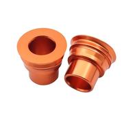 Distanziale Mozzo Ruota Anteriore Posteriore CNC For Moto Compatibile Con EXC EXCF EXCW XCW XCFW 125 150 200 250 300 350 400 450 500 530 2008-2023(Rear orange)