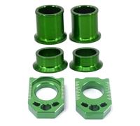 Distanziale per Mozzo Ruota Anteriore E Posteriore CNC per Moto, Regolazione Catena, Blocchi Assale per KX125 KX250 2006-2008 KX250F KX450F 2006-2016