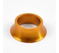 Distanziale per sterzo conico in lega di alluminio, per forcella da 28,6 mm, installazione in altezza 15 mm (oro)