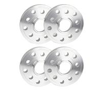 Distanziale Ruota 10 Mm E 15 Mm, 5 * 112/5 * 100-57.1, Adattatore Mozzo, Guarnizione Per SAGITAR, Per Phaeton, Per Scirocco, Per PASSAT Kit Distanziali Ruote Forgiate(15mm Silver)