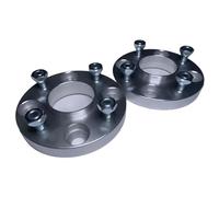 Distanziale Ruota 2 Pezzi Adattatori Ruote 25Mm Distanziali PCD 5x100 Hub Centrico 56,1 Mm Borchie Aletta M12x1,5 Flangia centro Ruota Distanziali Ruote