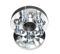 Distanziale Ruota 2 Pezzi Adattatori Ruote 38 Mm PCD 5x114.3 Hub Centrico 60.1 Perni Con Alette M12x1.5 Flangia Ruota centro Auto Distanziali Ruote