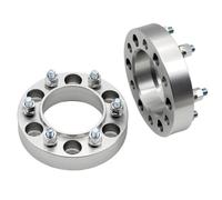 DISTANZIALE RUOTA Per Toyota Per Tacoma Solo 6 Fori 2001-2018 Per Tundra 2000-2006 2 Pezzi Adattatore Distanziale Ruota 106 Mm 6 Fori Distanziali Auto Con(2PCS 35mm Silver)