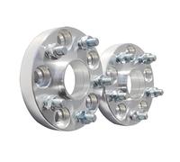 Distanziale ruote Compatibile con Tesla per Model 3 per Model Y 2 pezzi Hub Centric PCD 5 * 114,3 CB 64,1 mm 14 * 1,5 distanziali ruota modificati guarnizioni mozzo allargate(Silver,20mm)