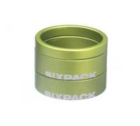 Distanziale sterzo Sixpack Racing Menace 2x10 mm Vert