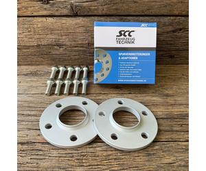 Distanziali 30Mm 2X15Mm Inclusi Bulloni 5X112 Audi A4 S4 RS4 A5 S5 RS5 Set