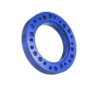 Distanziali Allargamento Accessori Per Auto Da 12 Mm Kit Boss Mozzo Volante Adattatore Distanziale Adattatore Foro Volante Universale Con Bulloni(Blue)
