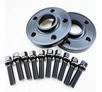 distanziali allargamento Compatibile con Benz ML 350 2004 2 pezzi distanziali ruota PCD 5x112 CB 66,6 mm 14x1,5 spessori hubcentrici guarnizioni mozzo allargate modificate(Black,10mm)