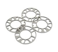 Distanziali Alluminio 1/2/4PCS Universale 3/5/8/10mm Distanziale Ruota Auto Piastra Di Spessore Adattatore Auto Guarnizione Per 4x100 4x108 4x114.3 5x100 5x108 5x114.3 5x120(4PCS 3mm)