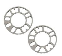 Distanziali Alluminio 1/2/4PCS Universale 3/5/8/10mm Distanziale Ruota Auto Piastra Di Spessore Adattatore Auto Guarnizione Per 4x100 4x108 4x114.3 5x100 5x108 5x114.3 5x120(2PCS 5mm)