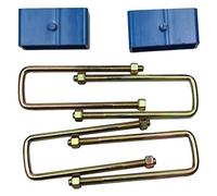 Distanziali Alluminio Per Mitsubishi Per Triton L200 2005-2014 Distanziatori Sospensione Anteriore Alluminio Sollevare Kit Elicoidale Puntone Ammortizzatori Distanziatori Molla Rialzo(Rear spacers)