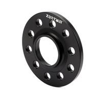 Distanziali Auto 2 pezzi 3/5/8/12/15/20 mm PCD 5x115 CB: 71,6 adattatore distanziale ruota in alluminio for auto(2PCS 20mm Black)