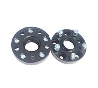 distanziali auto 2 pezzi 5 * 120|5x4.72"|74.1mm/2.92pollici|14 * 1.5|25|30mm|1/1.18" Adattatore distanziale per ruota per BMW X5 X6 F15 F16 Distanziali Ruota nel Alluminio(Black 25mm)