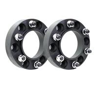 distanziali auto 2 pezzi 6x139,7 100,1 per Mazda BT-50 III 2022 2023 2024 piastra flangiata T6-7075 distanziali ruota adattatore allargato alluminio Distanziali Ruota nel Alluminio(2PCS Black 35mm)