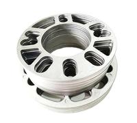 distanziali auto 2 pezzi di adattatori per auto Hub Centric ET4/5/6 distanziali universali per ruote da 3 mm a 10 mm Distanziali Ruota nel Alluminio(5mm 2pcs)