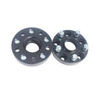 distanziali auto 2 pezzi Un sacco 5*120|5x4.72"|72.6mm/2.86pollici|14*1.5|25|30mm|1/1.18" Distanziali adattatori ruote personalizzati per Land per Rover Distanziali Ruota nel Alluminio(Black 15mm)