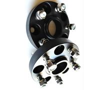 distanziali auto Distanziali ruota riadattati con design centrato 2 pezzi 5*120|5x4.72"|66,9 mm|14*1,5 bulloni per Buick per LaCrosse per Regal GL8 2016 Distanziali Ruota nel Alluminio(30mm Black)