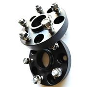 distanziali auto Distanziali ruote forgiati 5x1143 lega alluminio 6061-T6 Cb64.1 25 mm 30 mm cerchi lega alluminio 6061-T6 Per Tesla Per Model 3/Y Distanziali Ruota nel Alluminio(30mm Black)