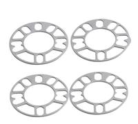 distanziali auto Distanziali universali ruote auto adattatori piastre spessori 4 pezzi 4X98 4X100 4X108 4X110 4X112 4X114,3 5X100 5X110 5X112 5X115 5X120 Distanziali Ruota nel Alluminio(3mm Spacer)