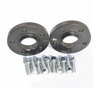 distanziali auto Kit adattatore allargamento auto 20 mm/25 mm 5x112 57,1 distanziale ruota centrale per a4 b7 2007 Distanziali Ruota nel Alluminio(20mm black)