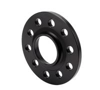 Distanziali Cerchi 2 Pezzi 3 5 8 12 15 20mm PCD 5x120 CB 64.1mm Adattatori Distanziatori Per Ruote Auto Adatti Per 5 Alette Universali(2PCS Black 10mm)