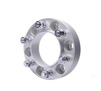 Distanziali Cerchi Per Alaskam 2 Pezzi 1 Coppia Di Adattatori Distanziali Ruota PCD 6x114,3 CB 66,1 Mm Auto Distanziali Ruota(2silver spacers 30mm)