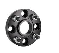 Distanziali Cerchi Per Changan Per Alsvin Piastra Flangiata 15/20/25/30 Mm 2/4 Pezzi 4x100 CB54,1 Mm M12x1,25 Distanziale Ruota Forgiato Nero Con Centro Mozzo Distanziali Ruote Auto(2pcs 20mm)