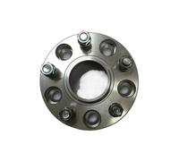Distanziali Cerchi Per Jeep Per Wrangler JK 2007-2017 J207 Distanziali Ruota Nero Argento 4 Pezzi 30 Mm Distanziali Ruote Auto(Silver)