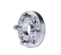 Distanziali Cerchi Per Nissan Per Versa In Alluminio Forgiato 2 Pezzi 1 Paio Di Adattatori Distanziali Ruota PCD 4x114,3 CB 66,1 Mm Distanziali Ruote Auto(Silver 25mm 2PCS)