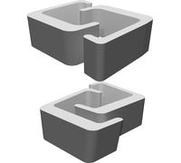 Distanziali Coperchio WC per Bidet Luxe Neo 185 Tazza Foremost Stampati