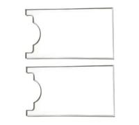 Distanziali da parete ritardanti di fiamma per mobili, set da 2 pezzi, riempitivi di differenza per materasso, resistenti al calore, per sicurezza domestica, risposta, barriera a parete per materasso