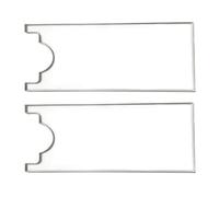 Distanziali da parete ritardanti di fiamma per mobili, set da 2 pezzi, riempitivi di differenza per materasso, resistenti al calore, per sicurezza domestica, risposta, barriera a parete per materasso