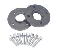 Distanziali de Ruote Compatibile Con Citroen Per Elysee Per DS3 DS4 DS5 XR Per Picasso Kit Adattatore Per Mozzo Auto, Distanziali Per Ruote, 2 Pezzi(Black)