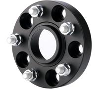 Distanziali del mozzo 2 pezzi adattatori distanziali ruota PCD 5x115 CB71.6mm per Chrysler 300 300C SRT8 Distanziali(2pc Black Spacers 15mm)