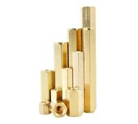 Distanziali della scheda madre in ottone Vite esagonale for pilastri PCB M2 | Distanziatore for bulloni con spaziatura dei perni esagonali femmina in rame for custodia del computer(7mm (30Pcs))
