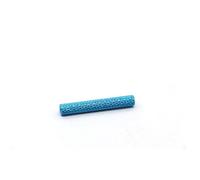 Distanziali distanziatori in alluminio zigrinato M2 10 pezzi, pilastri filettati da 15-30 mm for multicoptero RC(Blue,22mm)