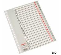 Distanziali Esselte Grigio Din A4 Alfabeto [10 Unità]