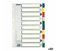 Distanziali Esselte Multicolore Din A4 10 Fogli [50 Unità]