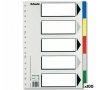 Distanziali Esselte Multicolore Din A4 5 Fogli [100 Unità]