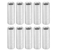 Distanziali in Alluminio M4x0,7mm x 14mm - 10 Pezzi, Colonne Filettate per Modellismo Quadcopter e DIY - Resistenti alla Corrosione e Ideali per Supporto Strutturale (Lunghezza 18 mm)