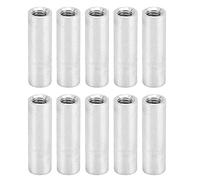 Distanziali in Alluminio M4x0,7mm x 14mm - 10 Pezzi, Colonne Filettate per Modellismo Quadcopter e DIY - Resistenti alla Corrosione e Ideali per Supporto Strutturale (Lunghezza 20 mm)